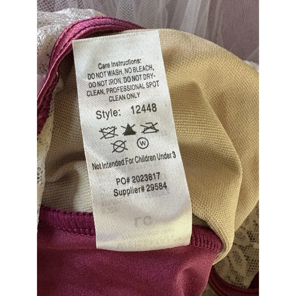 Weissman Costumes Dance Girls Ballet Tutu‎ Dress Size LC Ballerina Pink Magenta